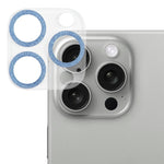 Glitter Ring Tempered Glass Camera Lens Film, For iPhone 17, For iPhone 16 Pro / 16 Pro Max, For iPhone 16 / 16 Plus