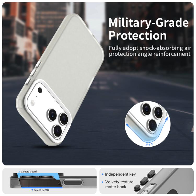 Candy PC Hybrid TPU Shockproof Phone Case, For iPhone 17 Pro Max, For iPhone 17 Pro, For iPhone 17, For iPhone Air, For iPhone 16 Pro Max, For iPhone 16 Pro