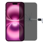 High Transparency Full Cover Anti-spy Tempered Glass Film, For iPhone 17 Pro Max, For iPhone 17 Pro, For iPhone 17, For iPhone Air, For iPhone 16 Pro Max, For iPhone 16 Pro, For iPhone 16 Plus, For iPhone 16