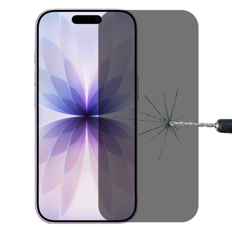 High Transparency Full Cover Anti-spy Tempered Glass Film, For iPhone 17 Pro Max, For iPhone 17 Pro, For iPhone 17, For iPhone Air, For iPhone 16 Pro Max, For iPhone 16 Pro, For iPhone 16 Plus, For iPhone 16