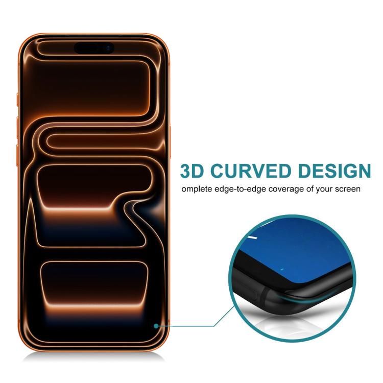 High Transparency Full Cover Anti-spy Tempered Glass Film, For iPhone 17 Pro Max, For iPhone 17 Pro, For iPhone 17, For iPhone Air, For iPhone 16 Pro Max, For iPhone 16 Pro, For iPhone 16 Plus, For iPhone 16
