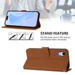 Skin Feel Solid Color Leather Phone Case with Lanyard, For iPhone XR, For iPhone XS Max