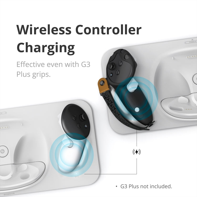 BOBOVR D3 Wireless Charging Station, For Meta Quest 3