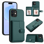 Button Card Bag RFID Anti-theft Phone Case, For iPhone 12 mini, For iPhone 11 Pro Max, For iPhone 11, For iPhone 11 Pro, For iPhone XS / X, For iPhone XR, For iPhone XS Max, For iPhone 8 Plus / 7 Plus