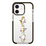 Simple Illustration Pattern Full Coverage Phone Case, For iPhone 11