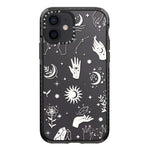 Simple Illustration Pattern Full Coverage Phone Case, For iPhone 12