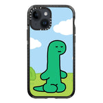 Simple Illustration Pattern Full Coverage Phone Case, For iPhone 15