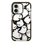 Simple Illustration Pattern Full Coverage Phone Case, For iPhone 16
