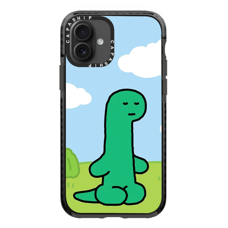 Simple Illustration Pattern Full Coverage Phone Case, For iPhone 16 Plus