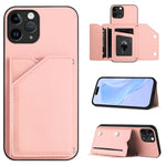 Skin Feel Four Card Slots Phone Case with Wrist Strap, For iPhone 12 mini, For iPhone 11 Pro Max, For iPhone 11, For iPhone 11 Pro, For iPhone X / XS, For iPhone XR, For iPhone XS Max, For iPhone 7 Plus / 8 Plus