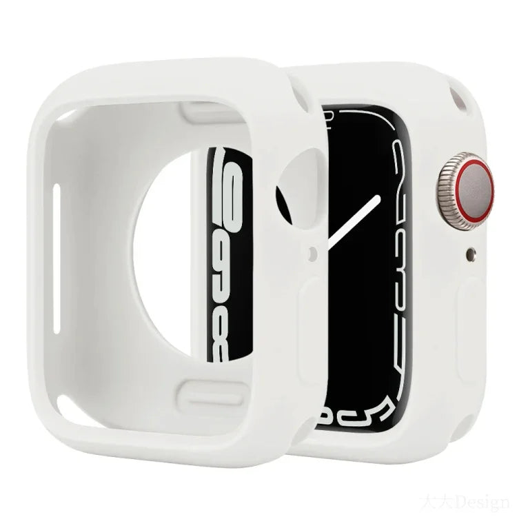 Candy Silicone Half Coverage Watch Case, For Apple Watch Series 41mm