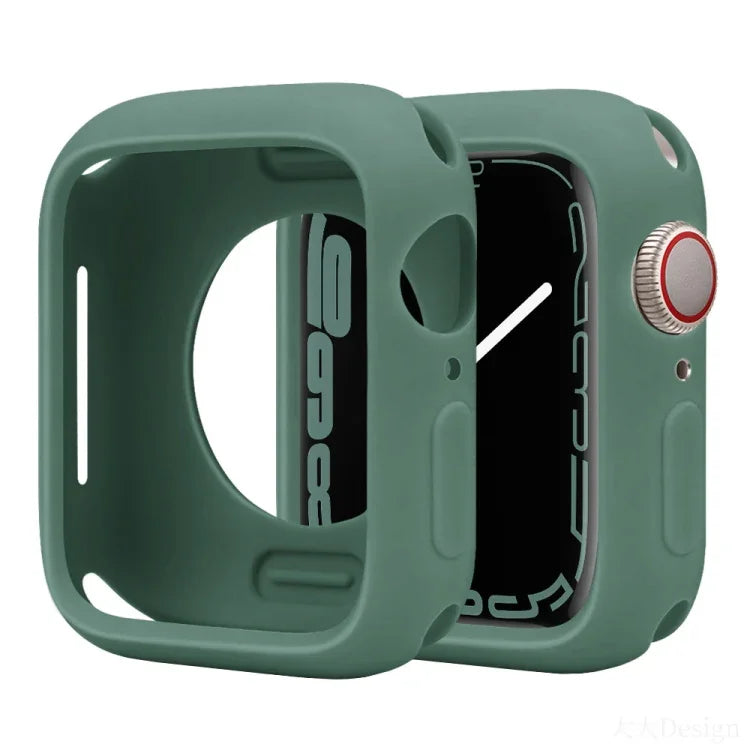 Candy Silicone Half Coverage Watch Case, For Apple Watch Series 41mm