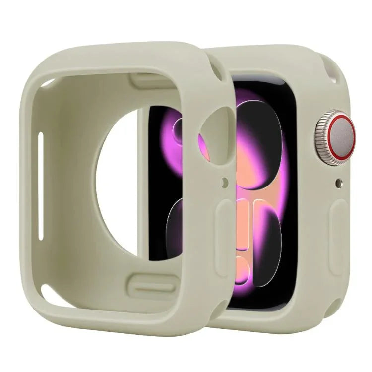 Candy Silicone Half Coverage Watch Case, For Apple Watch Series 11 / 10 46mm