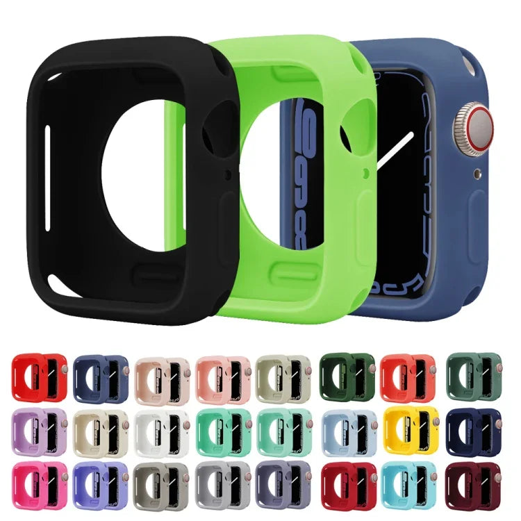 Candy Silicone Half Coverage Watch Case, For Apple Watch Series 11 / 10 46mm