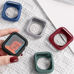Candy Silicone Half Coverage Watch Case, For Apple Watch Series 41mm