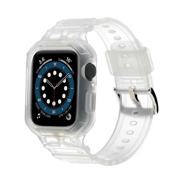 Armor TPU Case Integrated Watch Band, For Apple Watch Series 10 / 11 46mm, For Apple Watch Series 10 / 11 42mm
