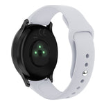 Solid Color Reverse Buckle Silicone Strap, Size: Large Size, For Garmin Vivoactive 3 / Vivomove HR
