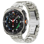 Butterfly Buckle Titanium Alloy Watch Band, For Samsung Galaxy Watch Ultra 47mm / Ultra 2025