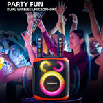 HOPESTAR PARTY130 Outdoor Dual Mic Long Endurance Bluetooth Speaker