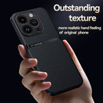 Litchi Leather Magnetic Full Coverage Shockproof Phone Case, For iPhone 14 Pro Max, For iPhone 13 Pro Max, For iPhone 13 Pro, For iPhone 13, For iPhone 12, For iPhone 12 Pro Max, For iPhone 12 Pro, For iPhone 11 Pro Max