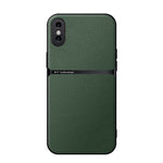 Litchi Leather Magnetic Full Coverage Shockproof Phone Case, For iPhone 11, For iPhone 11 Pro, For iPhone X / XS, For iPhone XR, For iPhone XS Max