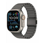 Bamboo Norman Buckle Pure Titanium Watch Band, For Apple Watch 46mm / 49mm / 45mm / 44mm
