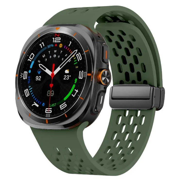 Kalebol Mesh Magnetic Silicone Watch Strap, For Samsung Galaxy Watch Ultra 47mm / Ultra 2025
