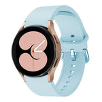 Kalebol Metal Pin Buckle Silicone Watch Band, For Samsung Galaxy Watch 7 / 6 / 5 / 4