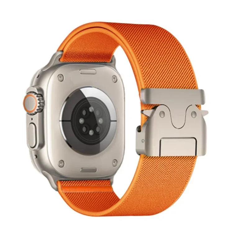 Kalebol Parachute Buckle Elastic Nylon Watch Band, For Apple Watch 46mm / 49mm / 45mm / 44mm, For Apple Watch 42mm / 41mm / 40mm / 38mm
