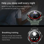 D11 1.46 inch 2 in 1 Bluetooth Earphone Smart Watch, Support Bluetooth Call / NFC / Heart Rate, D11 (Black), D11 (Green)