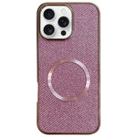 Electroplating PC Glitter Grain MagSafe Phone Case, For iPhone 17 Pro Max, For iPhone 17 Pro, For iPhone 16 Pro Max, For iPhone 16 Pro, For iPhone 16 Plus, For iPhone 16, For iPhone 15 Pro Max, For iPhone 15 Pro