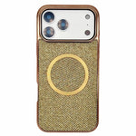 Electroplating PC Glitter Grain MagSafe Phone Case, For iPhone 17 Pro Max, For iPhone 17 Pro, For iPhone 16 Pro Max, For iPhone 16 Pro, For iPhone 16 Plus, For iPhone 16, For iPhone 15 Pro Max, For iPhone 15 Pro