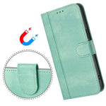 Line Splicing Buckle Retro Leather Phone Case, For iPhone 16 Pro, For iPhone 16 Plus, For iPhone 16, For iPhone 15 Pro Max, For iPhone 15 Pro, For iPhone 15 Plus