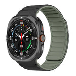 Silicone Sport Magnetic Watch Band, For Samsung Galaxy Watch Ultra 47mm / Ultra 2025