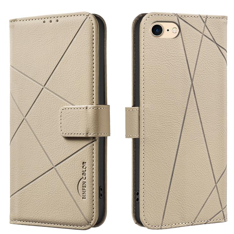 Geometric Pattern RFID Leather Phone Case, For iPhone 6 / 7 / 8 / SE, For iPhone 13 Pro Max, For iPhone 13 Pro, For iPhone 12 / 12 Pro, For iPhone 12 Pro Max, For iPhone 11 Pro Max, For iPhone 11, For iPhone 11 Pro