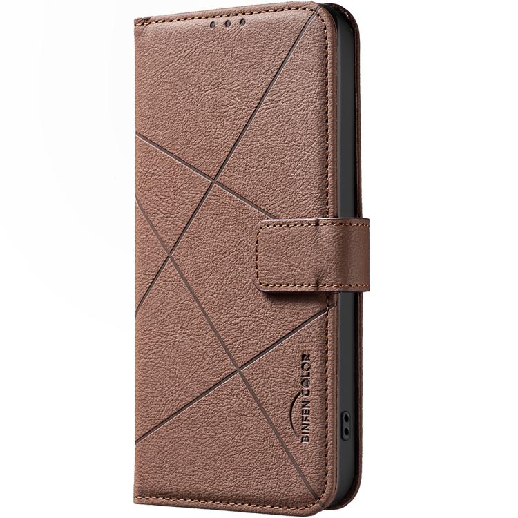 Geometric Pattern RFID Leather Phone Case, For iPhone 16e / 17e, For iPhone 17 Pro Max, For iPhone 17 Pro, For iPhone 17, For iPhone Air, For iPhone 16 Pro Max, For iPhone 16 Pro, For iPhone 16 Plus