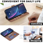 Geometric Pattern RFID Leather Phone Case, For iPhone 16e / 17e, For iPhone 17 Pro Max, For iPhone 17 Pro, For iPhone 17, For iPhone Air, For iPhone 16 Pro Max, For iPhone 16 Pro, For iPhone 16 Plus