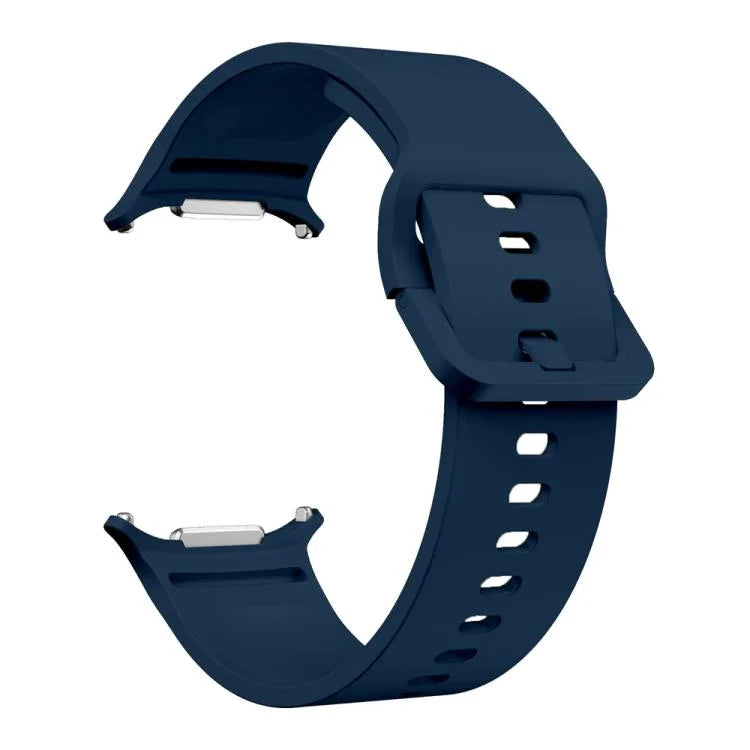 Solid Color Colorful Buckle Silicone Watch Band, For Samsung Galaxy Watch Ultra 47mm / Ultra 2025