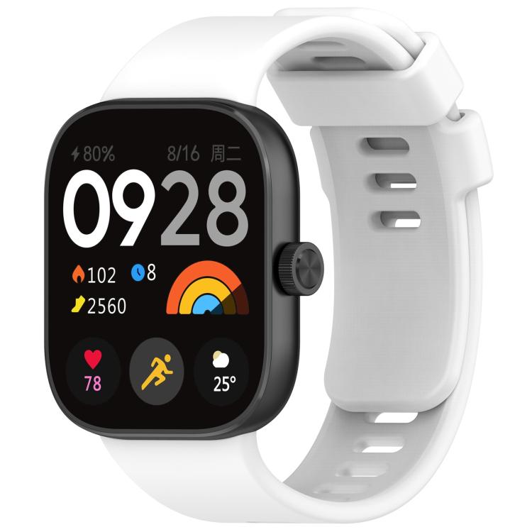 xDfind Solid Color Silicone Sports Watch Band, For Xiaomi Smart Band 10 Pro / 9 Pro / 8 Pro, For Redmi Watch 6 / 5 /  4