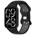 xDfind Dual Color Butterfly Buckle Silicone Watch Band, For Xiaomi Band 10 Pro/9 Pro/Redmi Watch 6/5/4, For Redmi Watch 5 / Redmi Watch 4