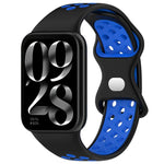xDfind Dual Color Butterfly Buckle Silicone Watch Band, For Xiaomi Band 10 Pro/9 Pro/Redmi Watch 6/5/4, For Redmi Watch 5 / Redmi Watch 4
