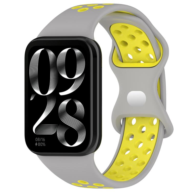 xDfind Dual Color Butterfly Buckle Silicone Watch Band, For Xiaomi Band 10 Pro/9 Pro/Redmi Watch 6/5/4, For Redmi Watch 5 / Redmi Watch 4