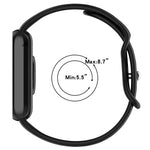 xDfind Dual Color Butterfly Buckle Silicone Watch Band, For Xiaomi Band 10 Pro/9 Pro/Redmi Watch 6/5/4, For Redmi Watch 5 / Redmi Watch 4