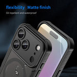 Armor Glaze MagSafe Magnetic Phone Case, For iPhone 17 Pro Max, For iPhone 17 Pro, For iPhone 17, For iPhone Air