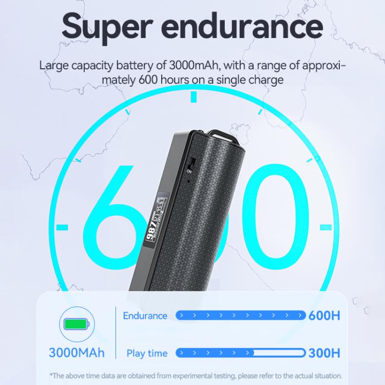 JNN Q70P OLED Display Magnetic Noise Reduction Voice Recording Pen Support APP Control, 8GB, 16GB, 32GB, 64GB, 128GB