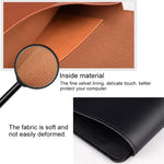 PU05 Sleeve Leather Case Carrying Bag with Small Storage Bag, for 13.3 inch Laptop, for 14.1 inch Laptop, for 15.4 inch Laptop