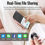 JNN A6 Portable Smart AI Magnetic Recorder Support APP Control, 8GB, 16GB, 32GB, 64GB, 128GB