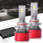 2pcs 25W 2500lm 6000K Car LED Headlight Bulb, 9004, 9005, 9006, 9007, H1, H4, H7, H11