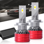 2pcs 25W 2500lm 6000K Car LED Headlight Bulb, 9004, 9005, 9006, 9007, H1, H4, H7, H11