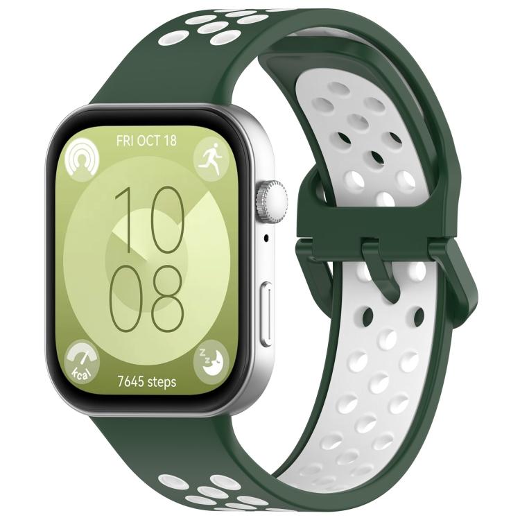 xDfind Two Color Silicone Sports Watch Band, For Huawei Watch Fit 5 / Fit 5 Pro / Fit 4